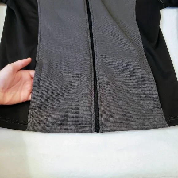 SPYDER Constant Full-Zip Jacket M Men's Sweater Fleece Gray Black - Picture 7 of 9